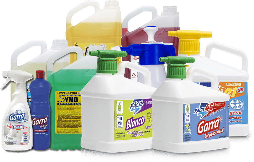 produtos de limpeza