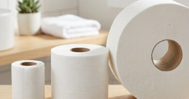 Tamanho do papel higiênico